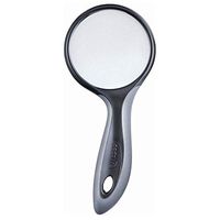 3X Handheld Magnifying Glass, Retro Handle HD Optical Glass Lens, Elderly Children Reading Newspaper Reading