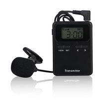 Wireless Tour Guide System for Tour Guiding Simultaneous Translation Meeting Museum Visiting Coaching Education Guide Church Assistive Listening System Package (Transmitter Only)