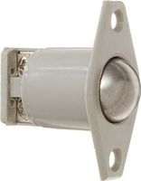 George Risk Industries DS-01T-W Dome Sw w/Screw-Down Flange-Wh