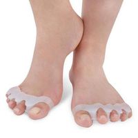2 Pair Toe Separator Toe Spreader Toe Spacer Toe Divider for Therapeutic Relief from Bunions, Hammer Toes, Claw Toes & other Foot Conditions, Spa & Pedicures for Men and Women