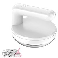 Rechargeable Lint Remover & Fabric Shaver, 6-Leaf Stainless Steel Blades Lint Shaver Defuzzer Pill Fuzz Remover for Clothes,Couch, Blanket, 1