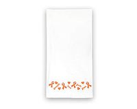Orange Ribbon Dinner Napkins (20 Napkins)