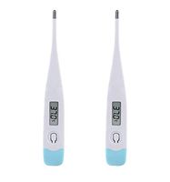 2Pcs Digital Thermometer - Fast Readings Thermometer, Armpit and Oral Thermometers