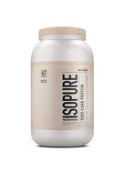 Isopure Zero Carb Unflavored 25g Protein, 100% Whey Protein Isolate, Keto Friendly Protein Powder, No Added Colors/Flavors/Sweeteners, GMO Free, 3 Pound (Packaging May Vary)