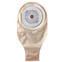 ActiveLife Drainable 12" Pouch with Cut-to-Fit Durahesive Plus Skin Barrier & Tape Collar - Fits 3/4" to 2 1/2" Stoma - Opaque - Box