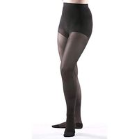Allegro 15-20 mmHg Essential 15 Sheer Support Closed Toe Pantyhose (Black) Tall