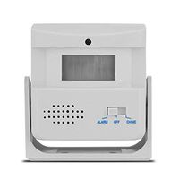 Wireless Home Security Door Bell Alarm Detector, Zerone Doorbell Infrared Detector PIR Motion Sensor for Front Doors Entryways Room Home Office