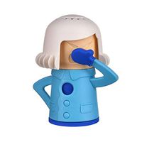 GOODBUY Angry Mama Baking Soda Fridge Cleaner, Chilly Mama Fridge Deodoriser Cool Mama Fridge Cleaner Freezer Odor Freshener Remover, Blue