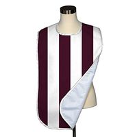 3" Cabana Collection Adult Bib - Covered with Care Assorted Prints Available! (Burgundy)