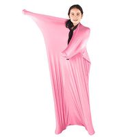 Sensory Sox Body Socks - Full-Body Wrap to Relieve Stress for Individuals with Autism, Anxiety - Deep Pressure Simulation Body Blanket Great for Dynamic Movement (Large 56"x27", Pink)