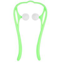 Roller Ball Self Neck Massager,Shoulder Neck Back Pain Relieve Massage Tool Trigger Point Manual Self Muscle Massage Myofascial Release Tools(Green)