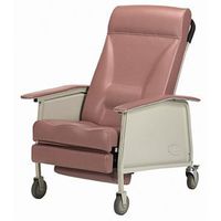 Deluxe Wide 3-Position Recliner, Rosewood (Single [Each-1])
