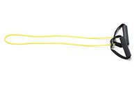 CanDo Tubing with Handles, Exercise Tubes, Level 1, Yellow