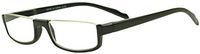 Sunglass Stop - Unisex Optical Square Reading Glasses RX Strength 1.00 1.25 1.50 1.75 2.00 2.25 3.00 (Black, 3.00)