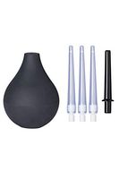 TopQuaFocus Enema Bulb Douche Kit for Home,Coffee … (Black)