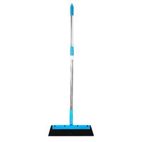 ZICOCO Dual Use Dry and Wet Squeegee Washer Combo, Water Sweeper, Bathroom Sweeper, Floor Wiper Squeegee for Washing and Drying Kitchen Balcony Garage Bathroom (Blue)