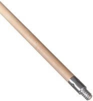 Weiler 44300 60" Length, 15/16" Diameter, Threaded Metal, Wood Handle