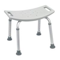 RTL12203KDR - Bathroom Safety Shower Tub Bench Chair, Gray