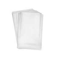 500x Clear Flat Cello/Cellophane Treat Bag 6x8 inch(1.2mil) Gift Basket Supplies
