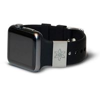 EMF Harmonizer Apple Watchband EMF Protection & Radiation Blocker for Apple Watch (Black, 42/44 mm S/M)