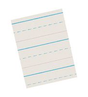 PAC2695 - Pacon DNealian Ruled News Storybook Writing Pads - Letter
