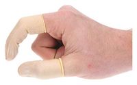 CONDOR 30D251 Powder Free Finger Cots, White, M, PK720