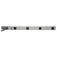 Tripp Lite 4 Wide-Spaced Outlet Bench & Cabinet Power Strip, 24 in. Length, 6ft Cord with 5-15P Plug (PS240406)