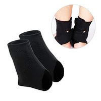 HEALLILY Ankle Brace 1 Pair Magnetic Ankle Bands Heating Ankle Support Wrap Heating Pad Sleeves for Plantar Fasciitis, Sprains, Strains Therapy
