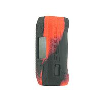CEOKS for GeekVape aegis Solo 100W Silicone Case, Anti-Slip Protective Silicone Case Skin Rubber Cover for GeekVape aegis Solo 100W Vape Box Rubber case wrap Shield (Black/Red)