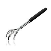 Convenient Claw Telescopic Ultimate Stainless Steel Back Scratcher extendible From 22 to 59cm