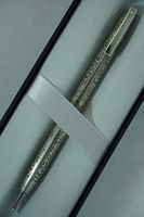 Sheaffer Made in Iowa, USA Sterling Silver Vintage Imperial Edition with Vine of Grapes & Leaves Exclusive Sculptured Decorative Barrel 0.9MM Pencil - Hand-Tooled Design