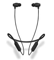 XEUMING Wireless Bluetooth Headphones, Wireless Sports Earbuds Bluetooth 5.0, HiFi Bass Stereo Sweat-Proof Headphones with Microphone, Noise Canceling Headphones for Exercise, Running, Gym, (A6-Black)