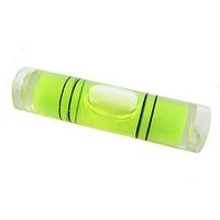 HITSAN 5PCS Transparent Column Bubble Spirit Bubble Level Normal Measuring One Piece