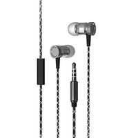 Super High Clarity Metal Noise-Isolating 3.5mm Stereo Earbuds/Headset/Headphone for Amazon Kindle Fire HD 7/ HD 6/HD 7/ HDX 8.9/ Fire Phone, Samsung Galaxy S6 Edge/ S6/ S5/ Note 4/ Note 3(Black)