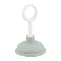 uxcell Plastic Handle Rubber Househoold Bathroom Closestool Toilet Suction Plunger