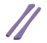 1 Pair Silicone Glasses Temple End Tips Eyeglass Ear Pads Purple