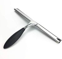 TEHWDE Mini Glass Window Soap Cleaner Wiper Squeegee Home Car Blade Bathroom Mirror Shower for Bathroom Door and Car Mirror Wiper Window Glass Cleaning