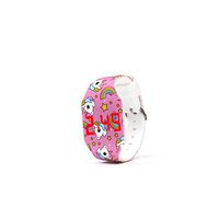 Dayneeds Watch LED Boys Watch Sport Digital Touch Screen Outdoor Watches Pink Rainbow Unicorn Style Unisex Silicone LED Digital Creative Luminous Sport Watch Bracelet 1pcs