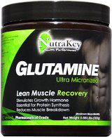 NutraKey Glutamine - 300g (BCAAs)