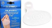 10465 Pad Metatarsal Gel Silicone One Size Pr Part# 10465 by Silipos Qty of 1 Pair by Silipos