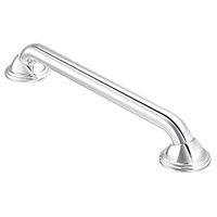 Moen LR8724D2CH Home Care 24-Inch Designer Stainless Steel Grab Bar with Concealed Screws, Chrome