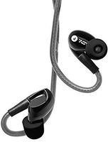 Advanced Model 3 Hi-Res in-Ear Wireless Earphones BT Headphones AptX AAC Musician IEM with Mic Wireless/Wired Convertible Detachable MMCX Cables (Black)