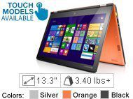 Lenovo Yoga 2 13(MultiTouch) - 59429101 - Black: Web Special - 4th Generation Intel Core i5-4210U (1.70GHz 1600MHz 3MB)