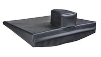 Sit-Straight Cushion with Pommel Size: 3.2" H x 15.9" W x 16.4" D