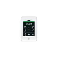 Interlogix NX-1820E NetworX Touch Screen Keypad, 3.5" Color Touch Screen, Icon-based Graphic Interface, Built-in Message Board, NetworX System Compatibility, 192-zone Capability, Modern Design