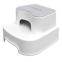 Children's Bathroom Plastic Double Toilet Stool Household Step Stool Non-Slip Plastic Step Stool One Layer: 450 * 410 * 120mm, Two Layers: 315 * 230 * 150mm Independent Flow Assist