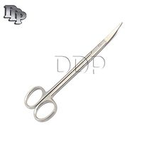 DDP DENTAL SCISSOR KELLY CURVED 6 1/2" 16 CM