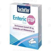 Lactoflor Enteric Ecol 10 sachets with Saccharomyces boulardii, lactobacillus sp. & Bifidobacterium sp.