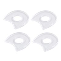 Artibetter 4 Sheets Gel Foot Corn Stickers Anti-Abrasion Orthopedic Corn Pads Blisters Sticker Protective Pad