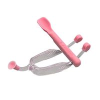 FOONEE Contact Lens Remover Tool,Silicone Portable Contact Lens Stick Tool Case Set,Soft Lens Suction Holder Inserter/Remover with Storage Case-Pink/White